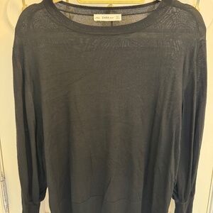 Womens Medium Thin Zara Knit Sweater